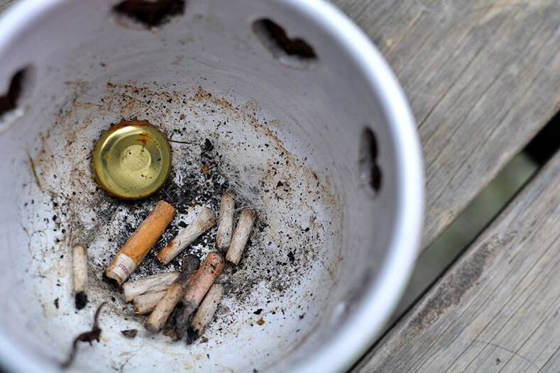 cigarette butts and changes in the body when you stop smoking