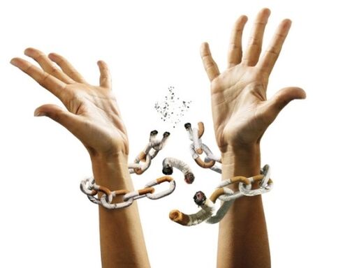 Addiction to cigarettes