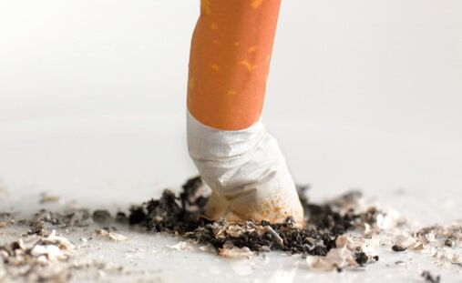 Dependence on nicotine